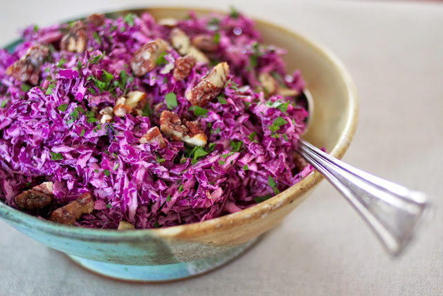 Emma Frisch Blog Pecan and Red Cabbage