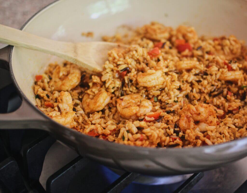 Emma Frisch Cajun Shrimp and Wild Rice Recipe