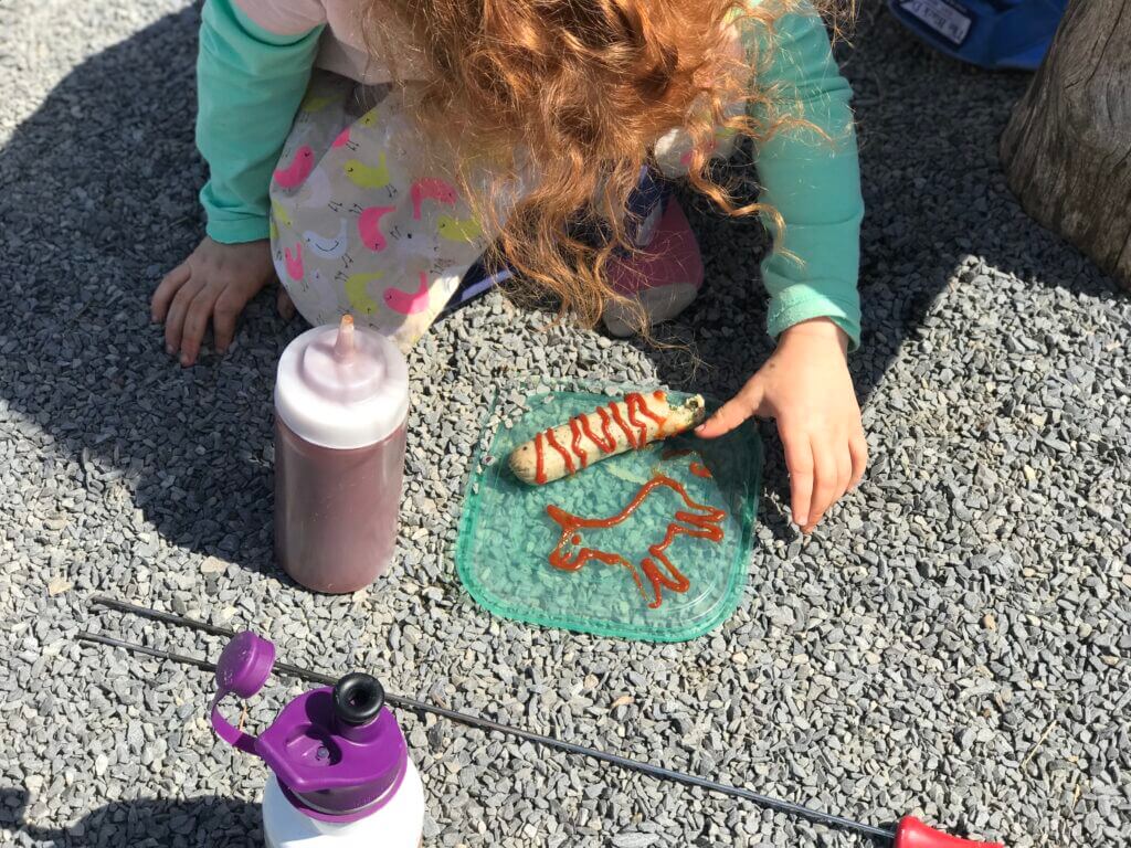 Unicorn Ketchup Art with Kids