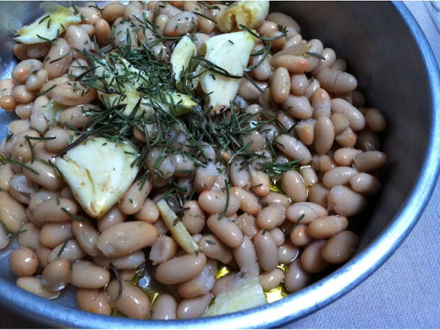 Emma Frisch Tuscan Baked Beans with Kale Recipe
