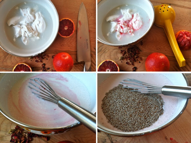 Emma Frisch Blood Orange & Rose Chia Seed Pudding Ingredient