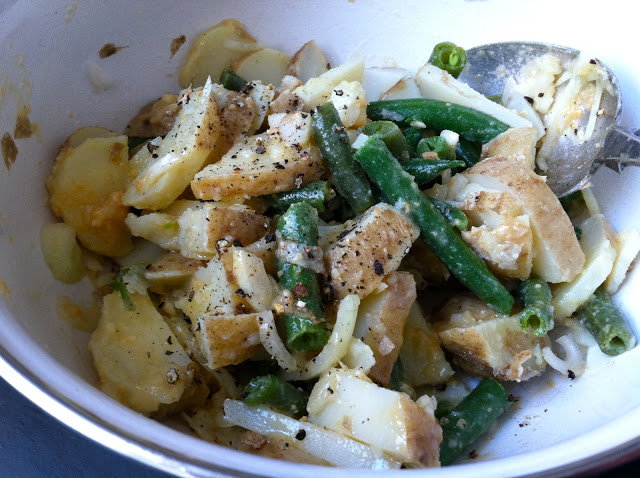 Emma Frisch Lemon-Miso Potato and Green Bean Salad Recipe