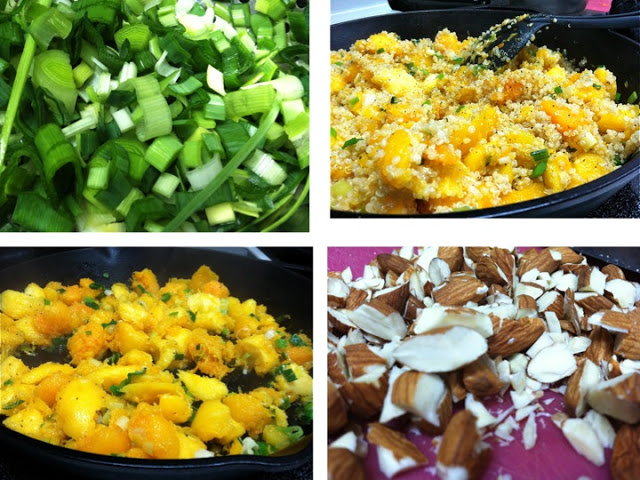 Emma Frisch Quinoa Salad with Roasted Squash, Leeks & Toasted Almonds Recipe