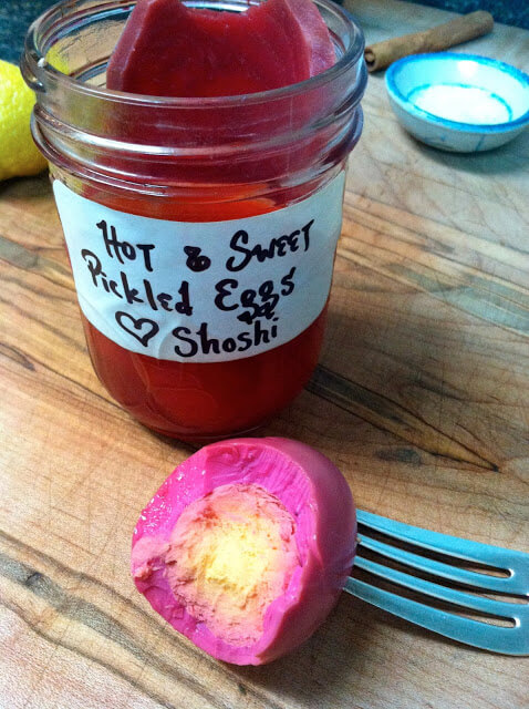 Emma Frisch Shoshi’s Famous Pickled Eggs Recipe